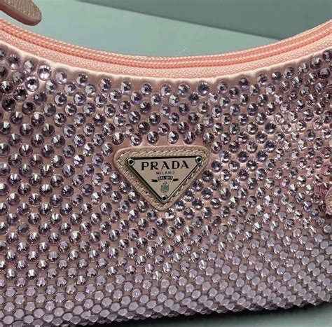 prada swarovski bag.